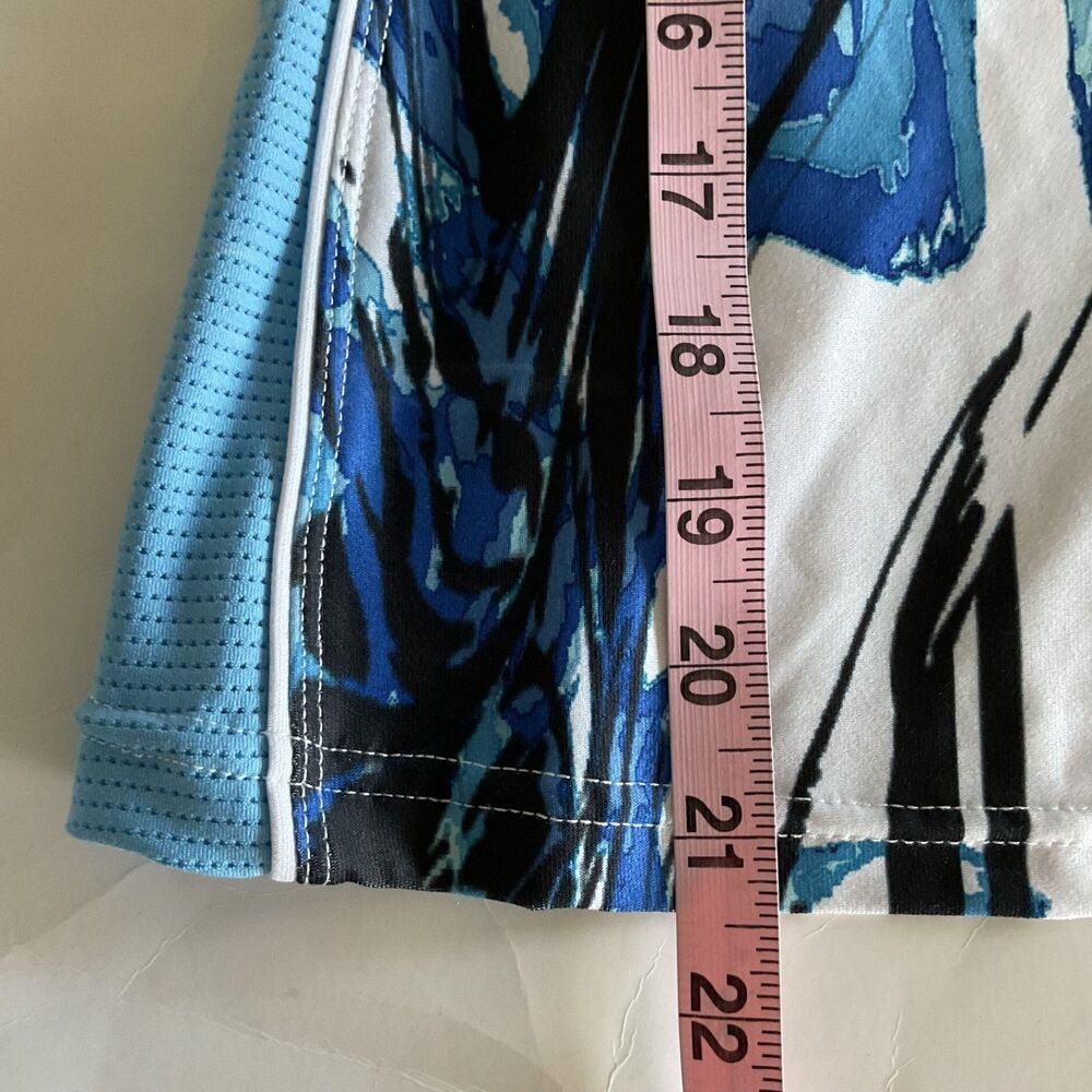 Nike Fit Dry Tennis Training Tank Top XL Blue Racerback Running Gym Athletic - Picture 10 of 10
